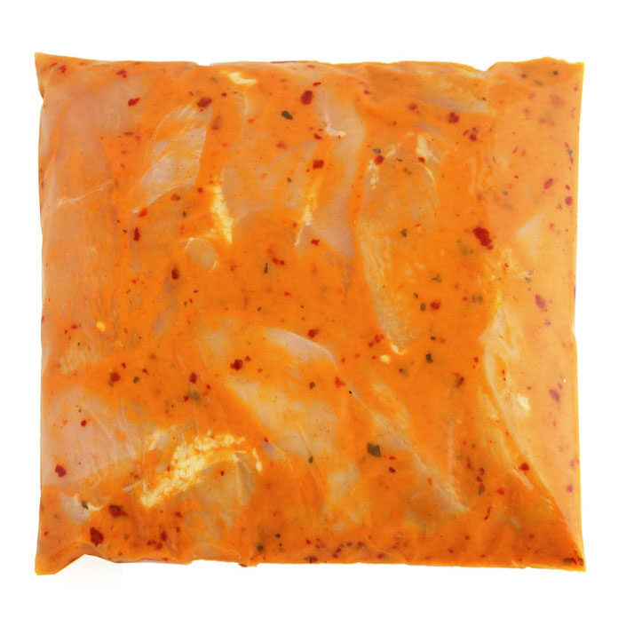 Chicken Prego's - hot sauce, sold in 1kg vacuum packs