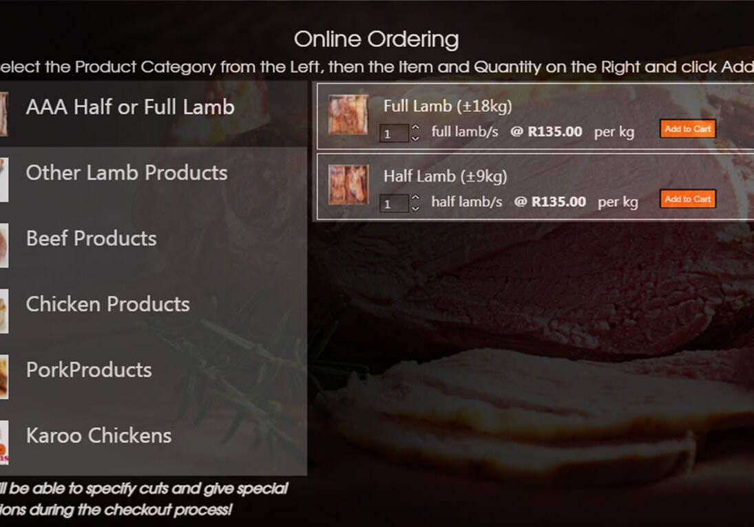 Ordering Ordering